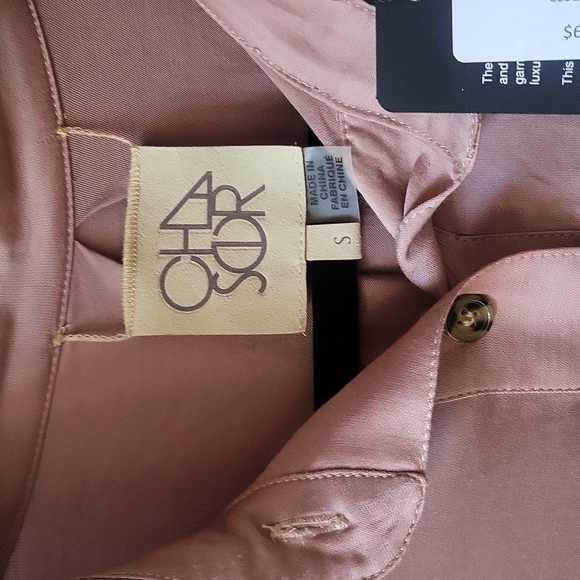 CHASER Silky Woven Shirt Dress SZ. Sm - Picture 7 of 8